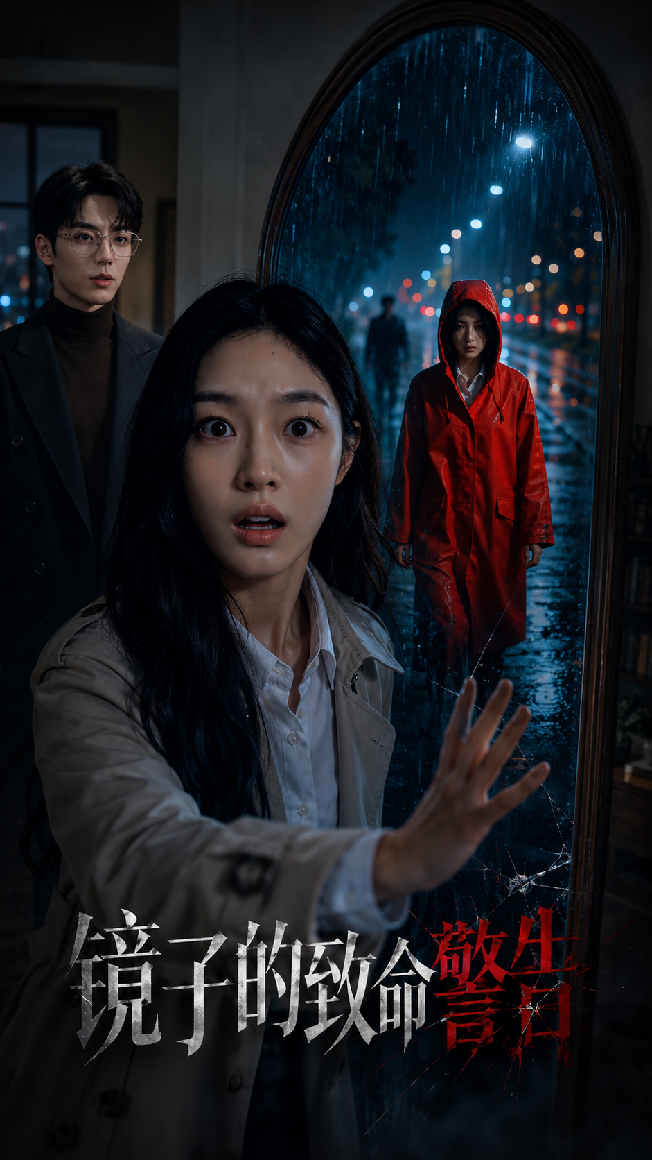 《镜子的致命警告》海报